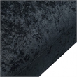 Benjara Oliver Accent Chair with Round Back Sloped Arms- Soft Black Chenille