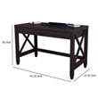 Benjara Home Office Writing Desk- 2 Drawers- 47