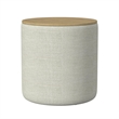 Benjara Mesy Storage Ottoman- Brown 19