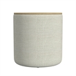 Benjara Mesy Storage Ottoman- Brown 19