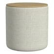 Benjara Mesy Storage Ottoman- Brown 19