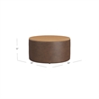Benjara Mesy Storage Ottoman- 30