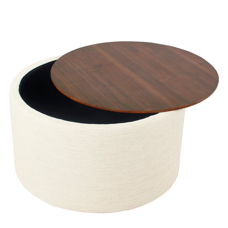 Benjara Mesy Storage Ottoman- 30