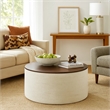 Benjara Mesy Storage Ottoman- 30
