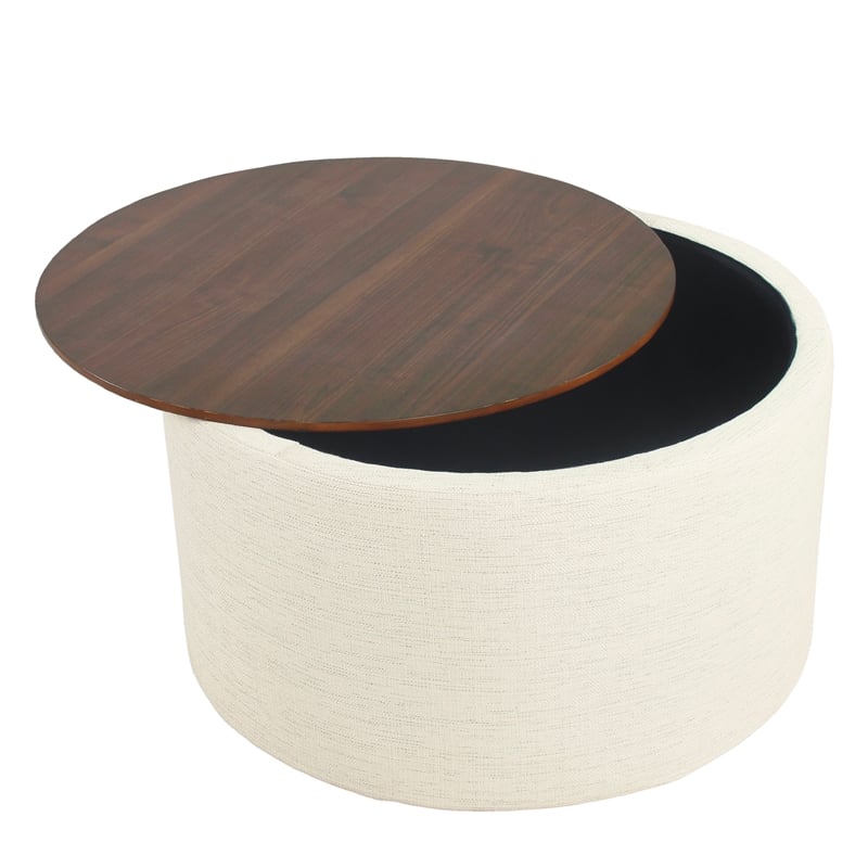 Benjara Mesy Storage Ottoman- 30