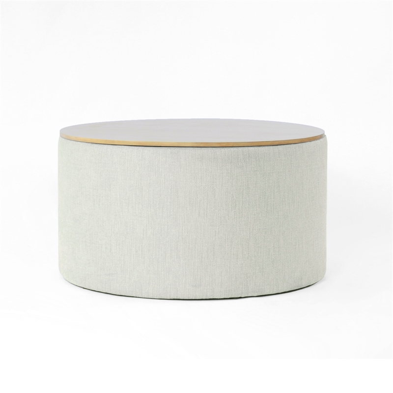 Benjara Mesy Storage Ottoman- 30