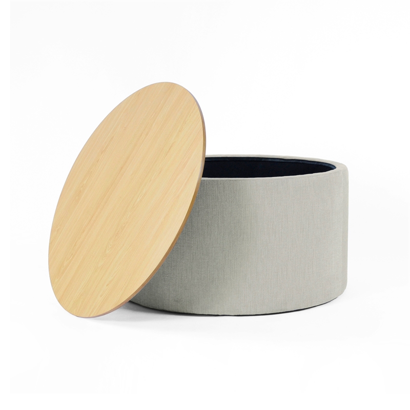 Benjara Mesy Storage Ottoman- 30