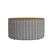 Benjara Jena Storage Ottoman- 30