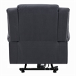 Benjara Seru Power Motion Lift and Recliner Chair- Heated Massage- Dark Gray