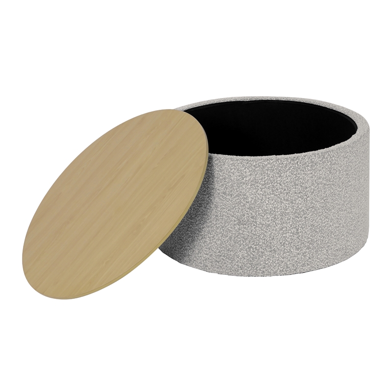 Benjara Mesy Storage Ottoman- 30