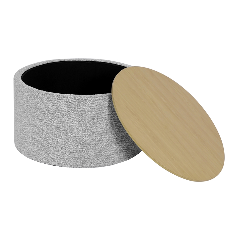 Benjara Mesy Storage Ottoman- 30