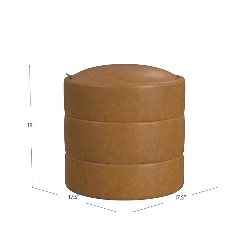 Benjara Pero Storage Ottoman- 18