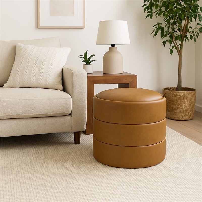 Benjara Pero Storage Ottoman- 18