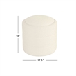 Benjara Pero Storage Ottoman- 18