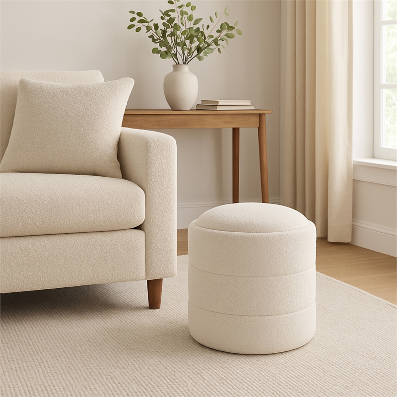 Benjara Pero Storage Ottoman- 18