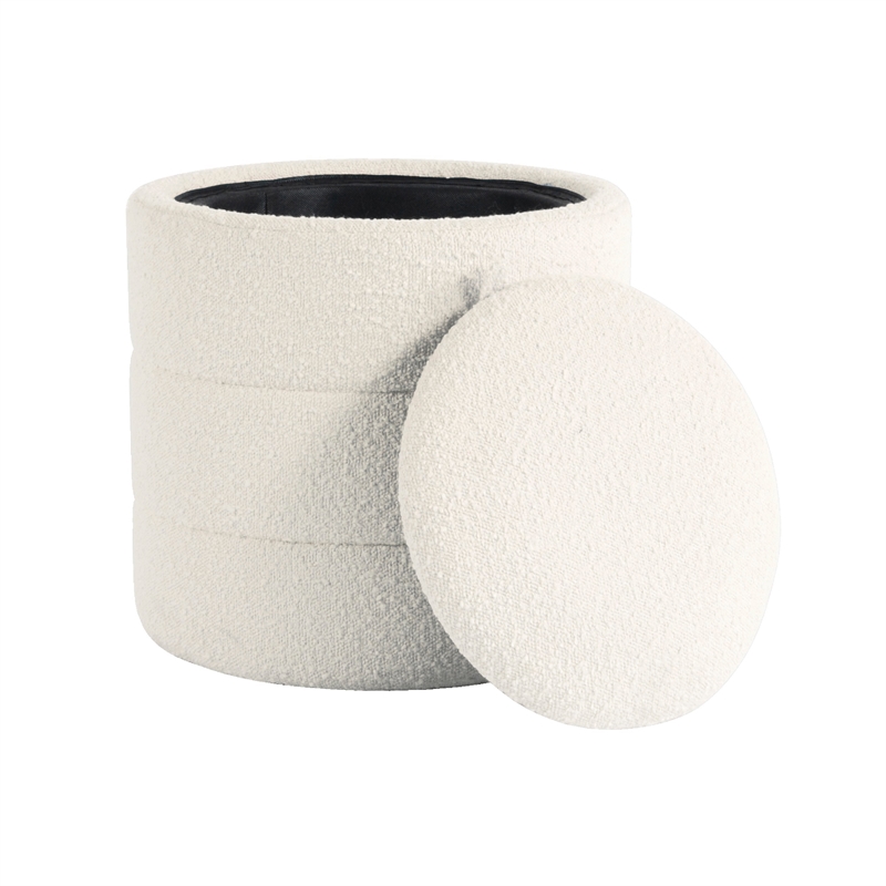 Benjara Pero Storage Ottoman- 18