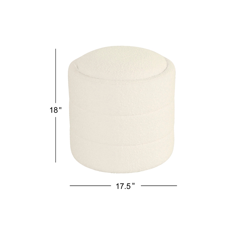 Benjara Pero Storage Ottoman- 18