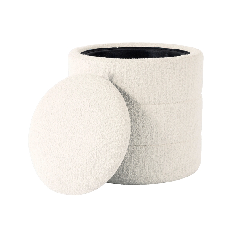 Benjara Pero Storage Ottoman- 18