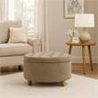 Benjara Jo Storage Ottoman- 28