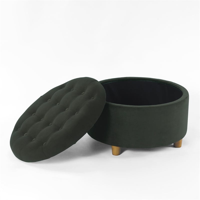 Benjara Jo Storage Ottoman- 28
