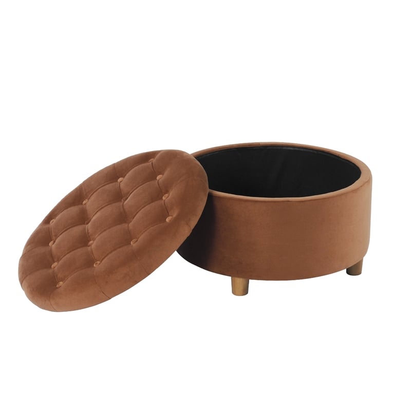 Benjara Jo Storage Ottoman- 28