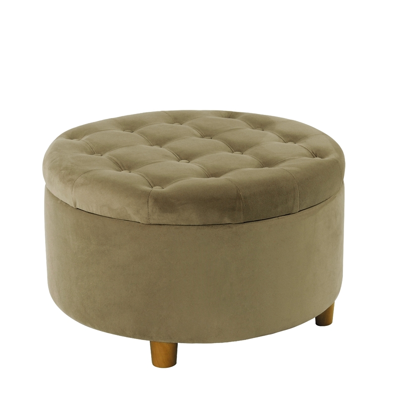 Benjara Jo Storage Ottoman- 28