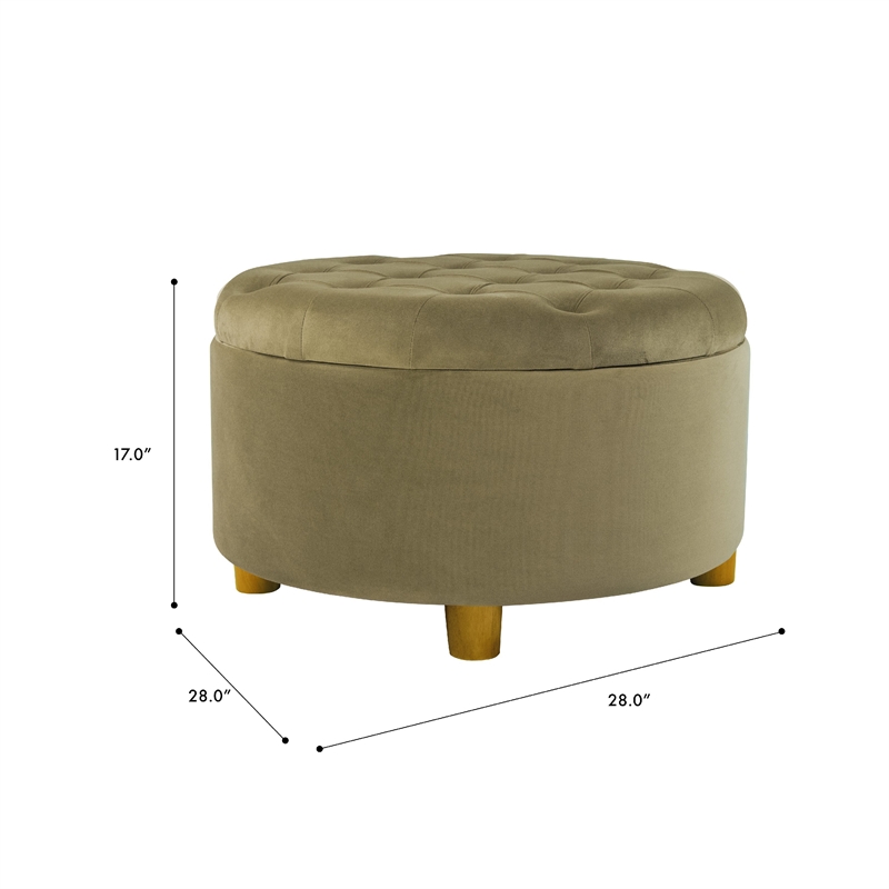 Benjara Jo Storage Ottoman- 28
