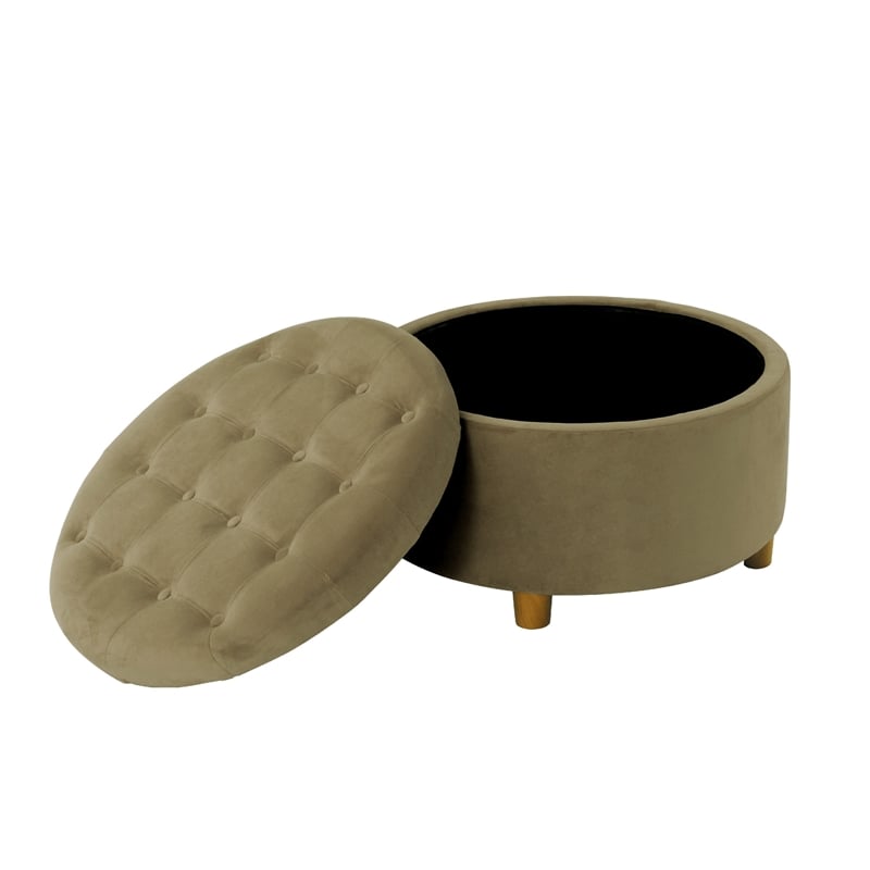 Benjara Jo Storage Ottoman- 28