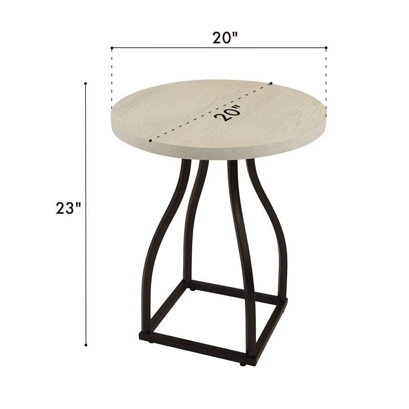 Benjara Tior Accent Table- 20