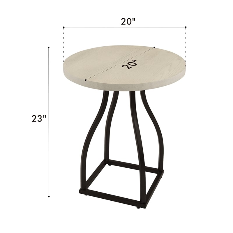 Benjara Tior Accent Table- 20