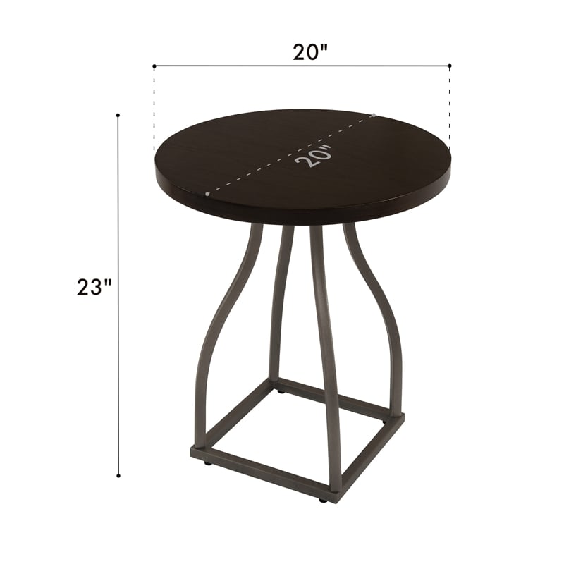 Benjara Tior Accent Table- 20