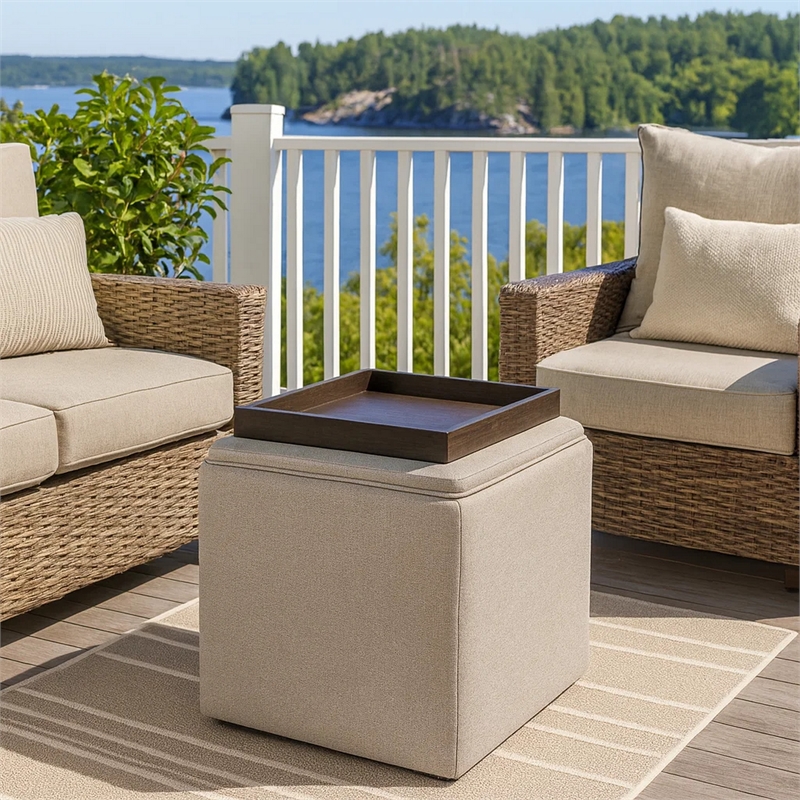 Benjara Soa Storage Ottoman- 18