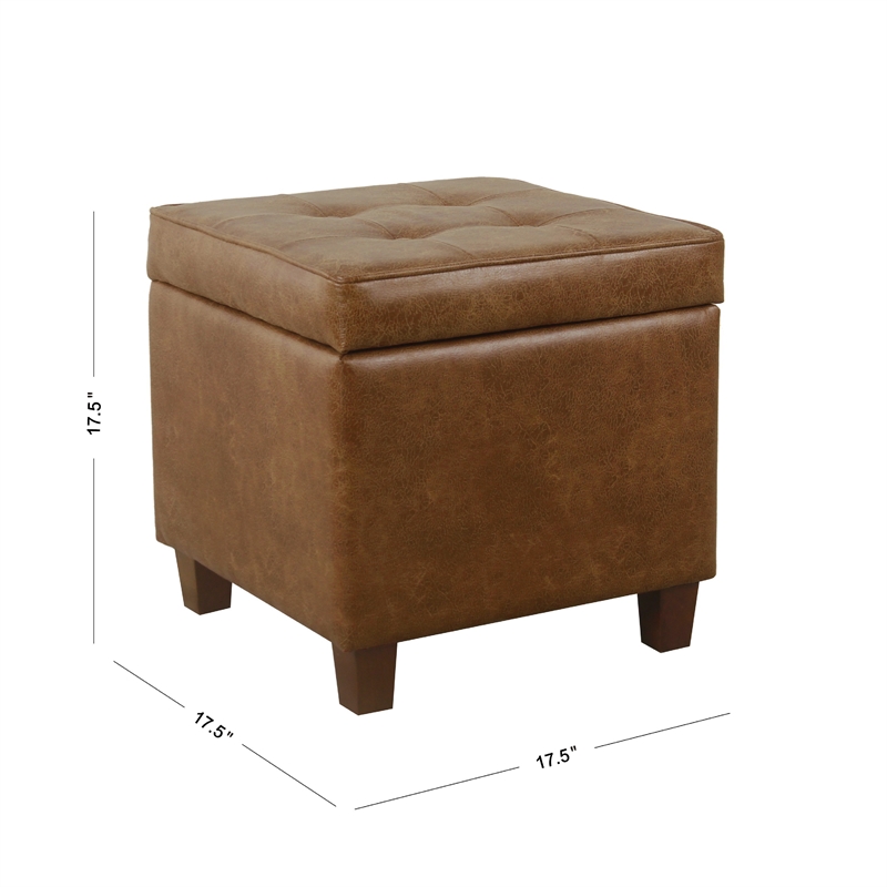 Benjara Hery Storage Ottoman- 18