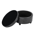 Benjara Gery Storage Ottoman- 25