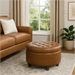 Benjara Gery Accent Storage Ottoman- 25