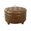Benjara Gery Accent Storage Ottoman- 25