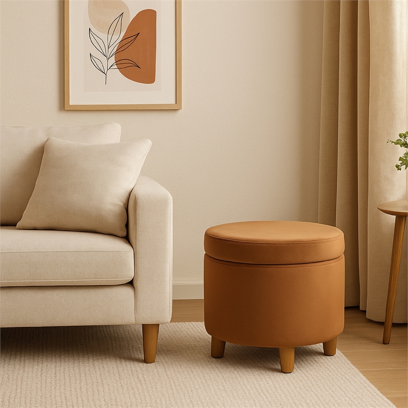 Benjara Gio Storage Ottoman- 19