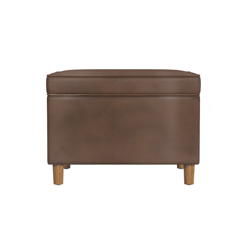 Benjara Fero Storage Ottoman- 24