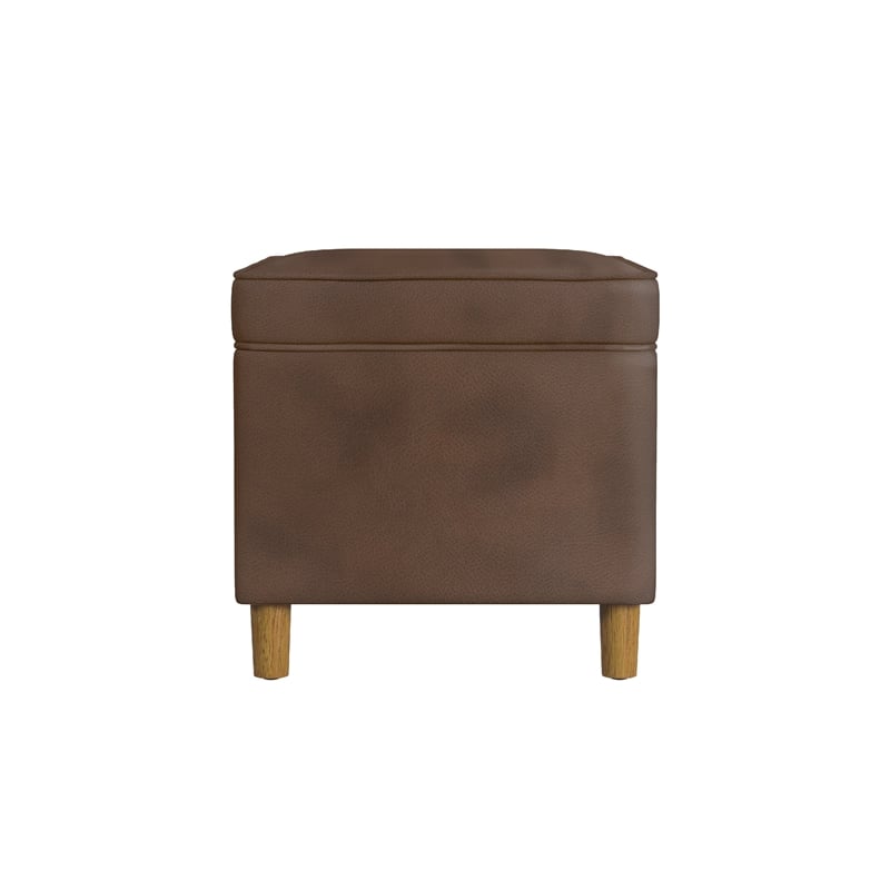 Benjara Fero Storage Ottoman- 24
