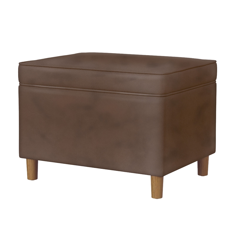Benjara Fero Storage Ottoman- 24