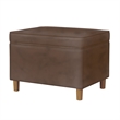 Benjara Fero Storage Ottoman- 24