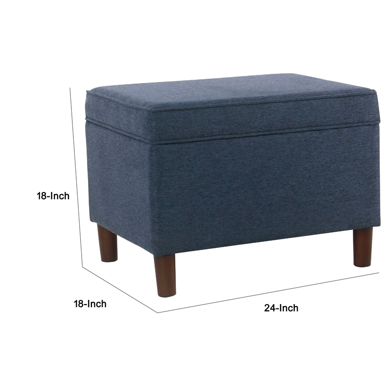 Benjara Fero Storage Ottoman- 24