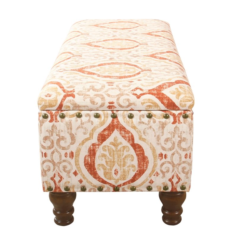 Benjara Ava Storage Accent Bench- 42