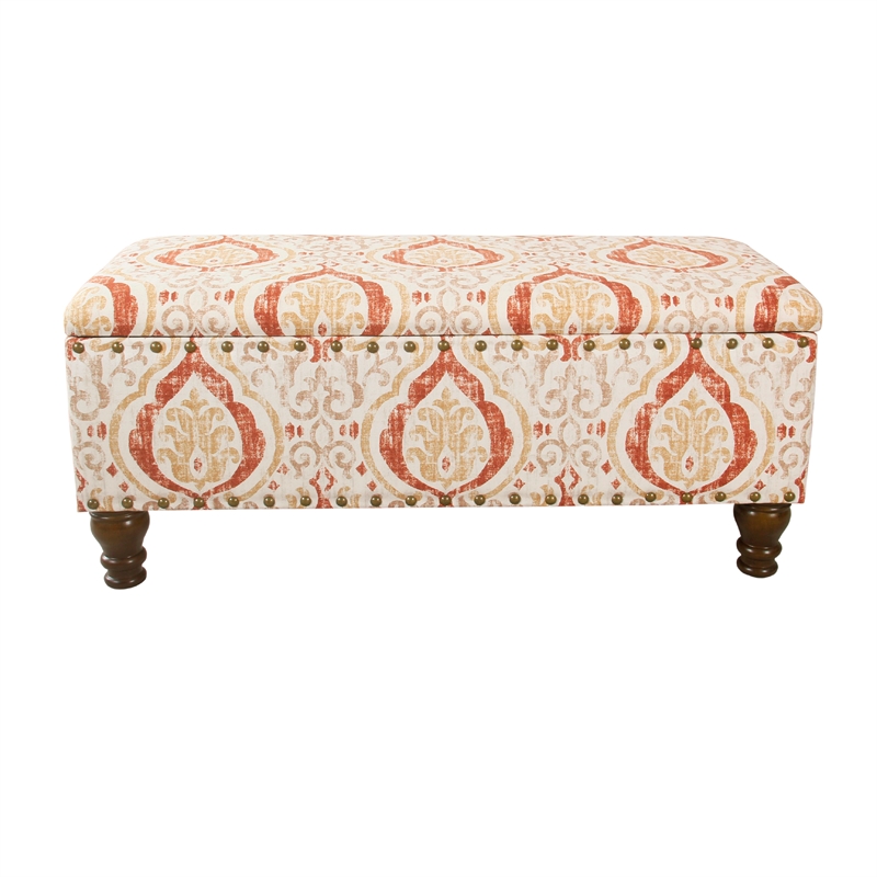 Benjara Ava Storage Accent Bench- 42