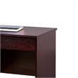 Benjara Sial Laptop Desk- 4 Drawers- 40 Inch- Mahogany Brown Composite Board