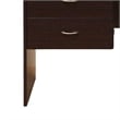 Benjara Sial Laptop Desk- 4 Drawers- 40 Inch- Red Cocoa Brown Composite Board