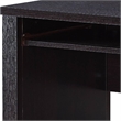 Benjara Akol Computer Desk- Keyboard Drawer and Storage- 39 Inch- Black