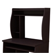 Benjara Niro Utility Desk Cart with Hutch- 7 Shelves- 53