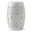 Benjara Outdoor Side Table- Lace Cut- 12
