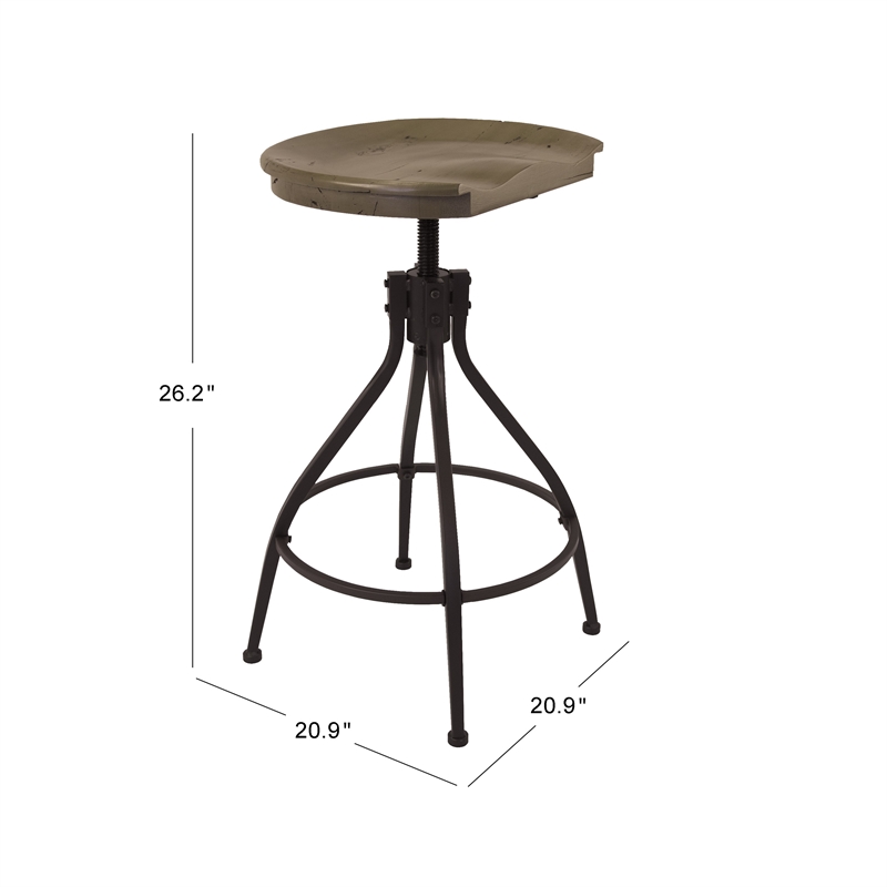 Benjara Counter Bar Stool- 26-30